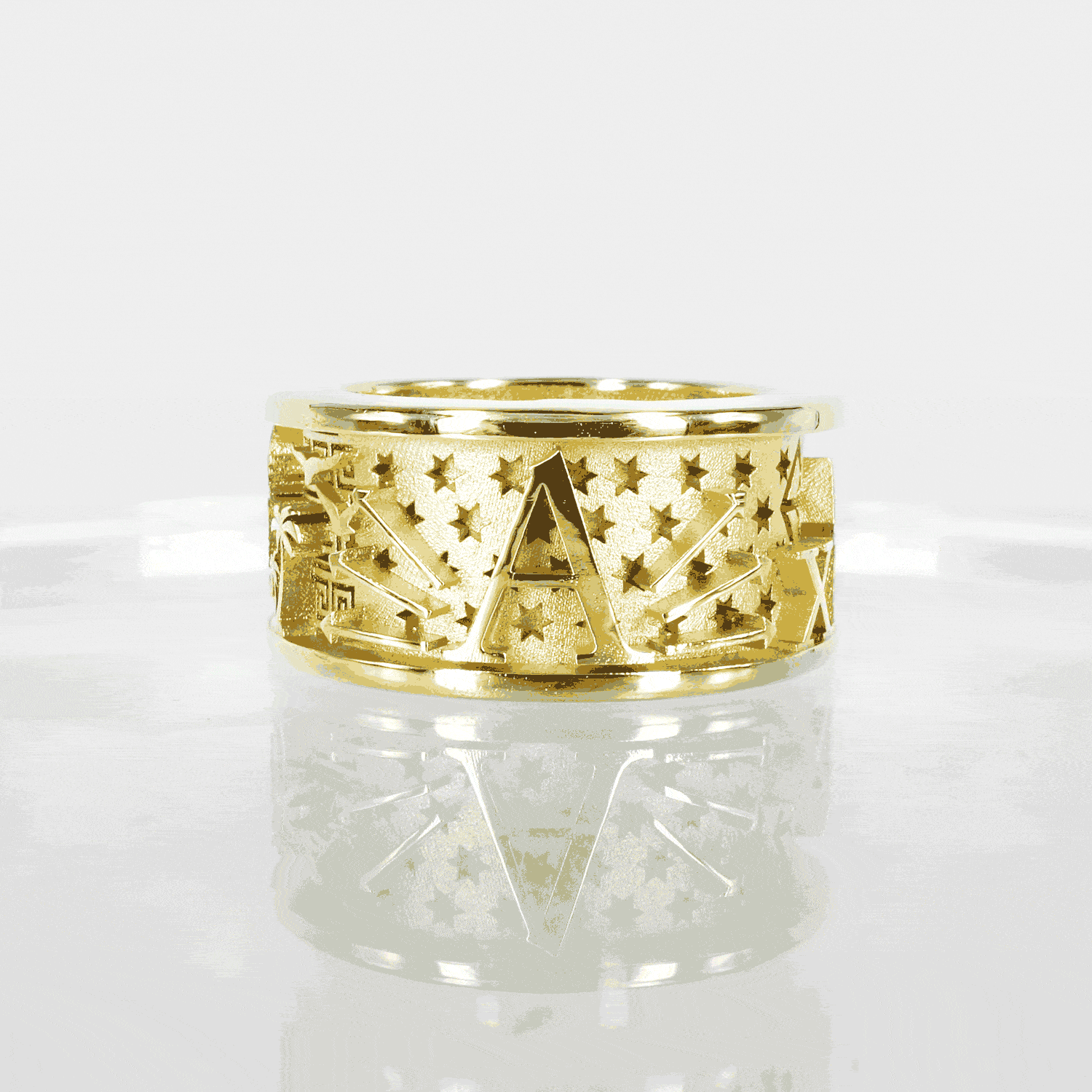 BESPOKE SOLID GOLD CHANT RING - AIDAN – The People's Chant