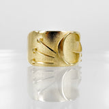 SOLID GOLD INITIAL G SIGNET RING